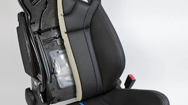 2012 Vauxhall Astra VXR composite sports seat