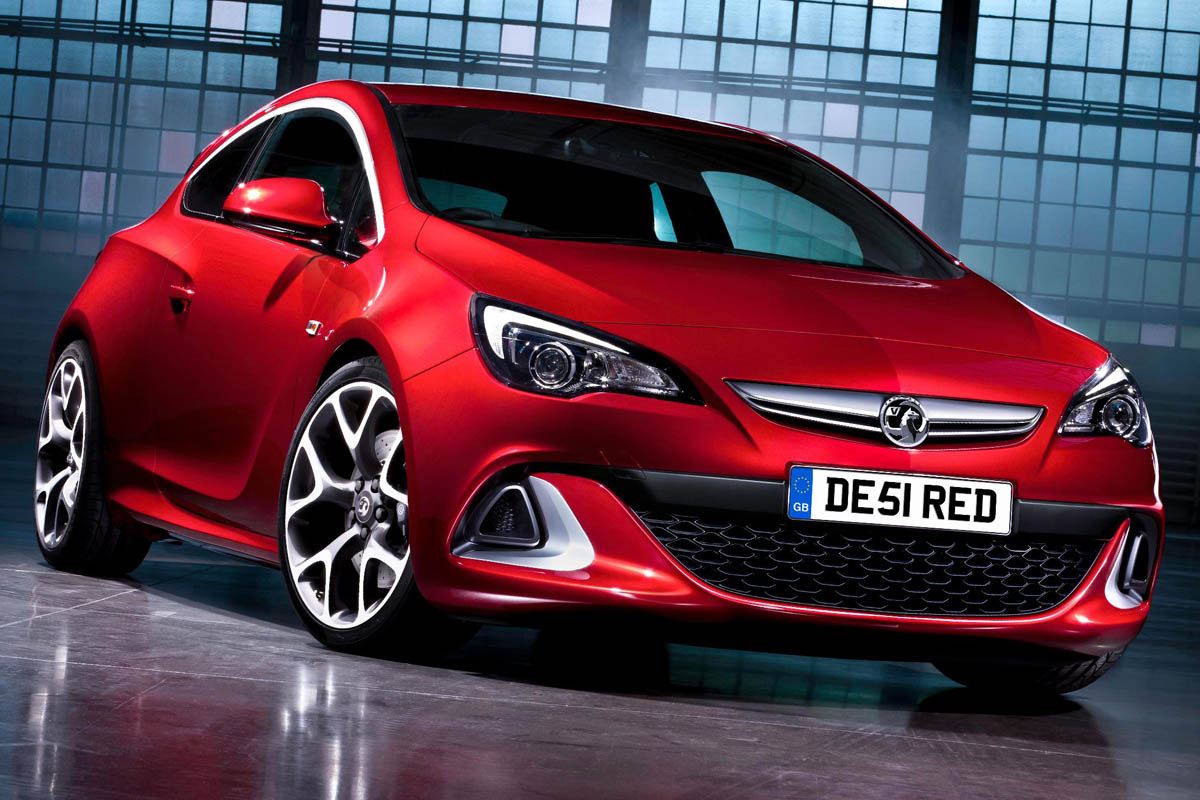 2012 Vauxhall Astra VXR front