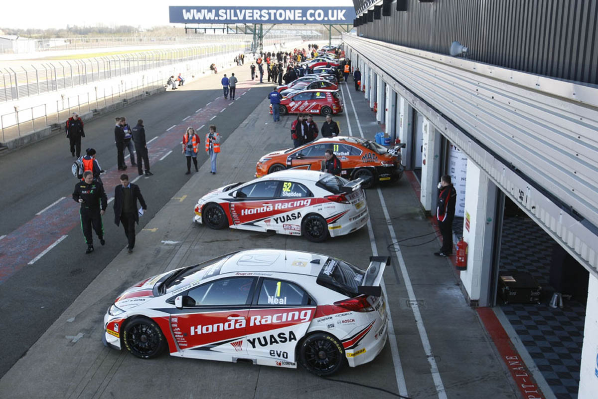2012 British Touring Car Championship grid