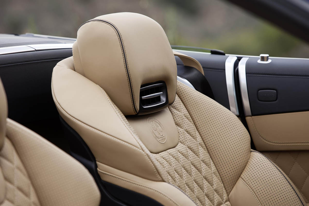 2012 Mercedes-Benz SL65 AMG seat airscarf
