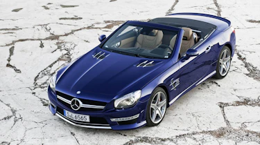 2012 Mercedes-Benz SL65 AMG roof down