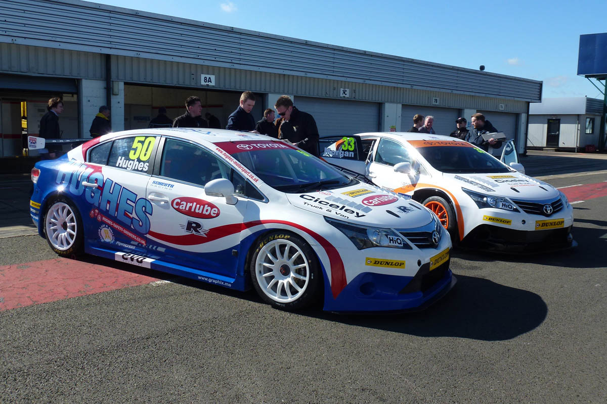 2012 BTCC grid