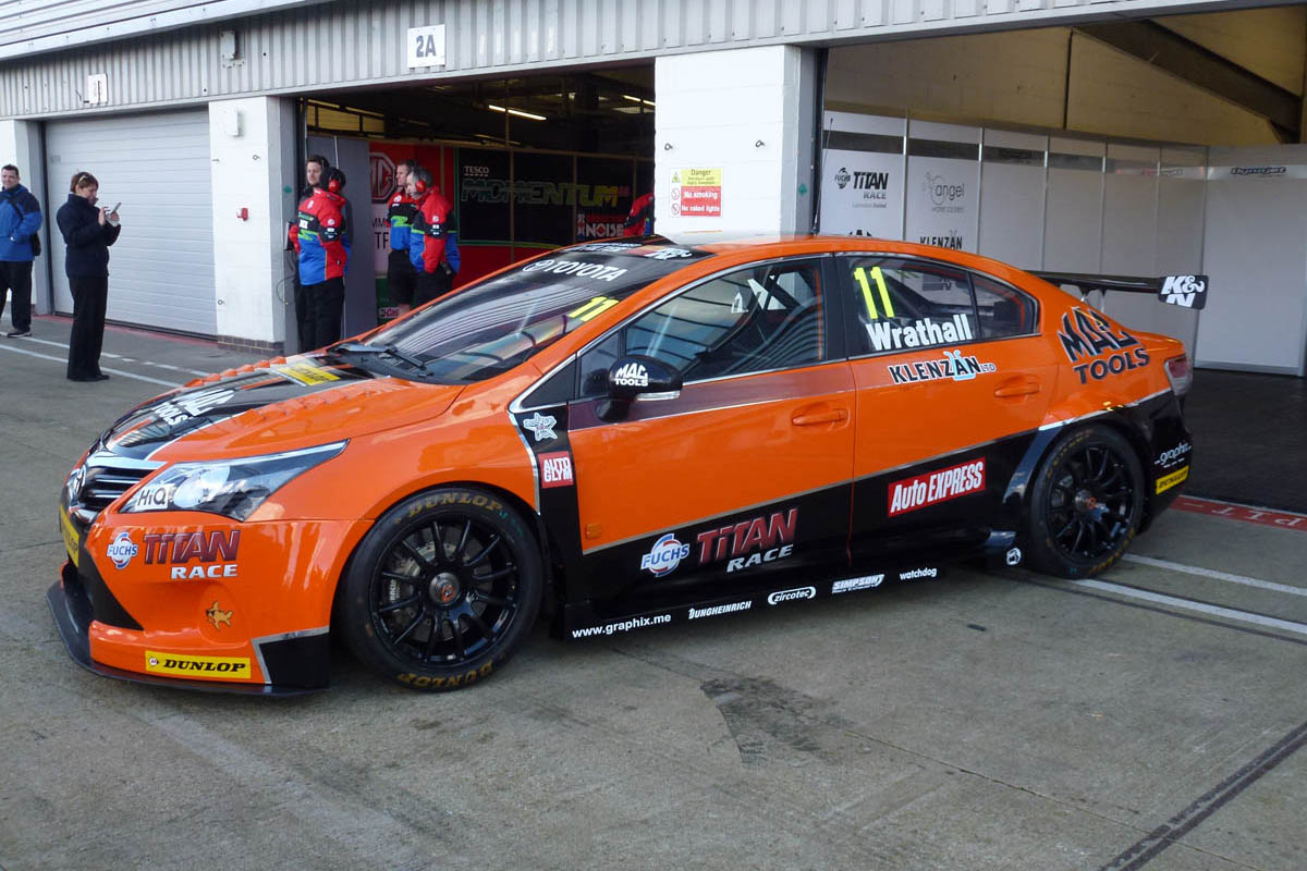 2012 BTCC grid