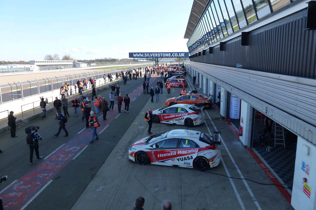 2012 BTCC grid