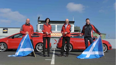 Knockhill circuit goes backwards