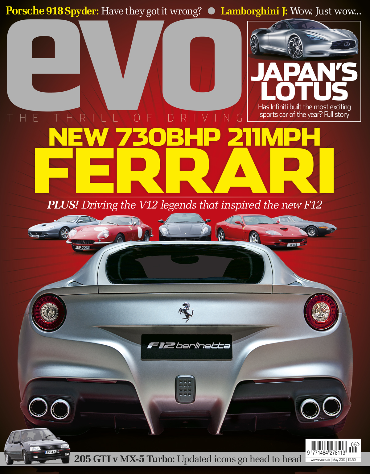 evo issue 169 new Ferrari F12 supercar