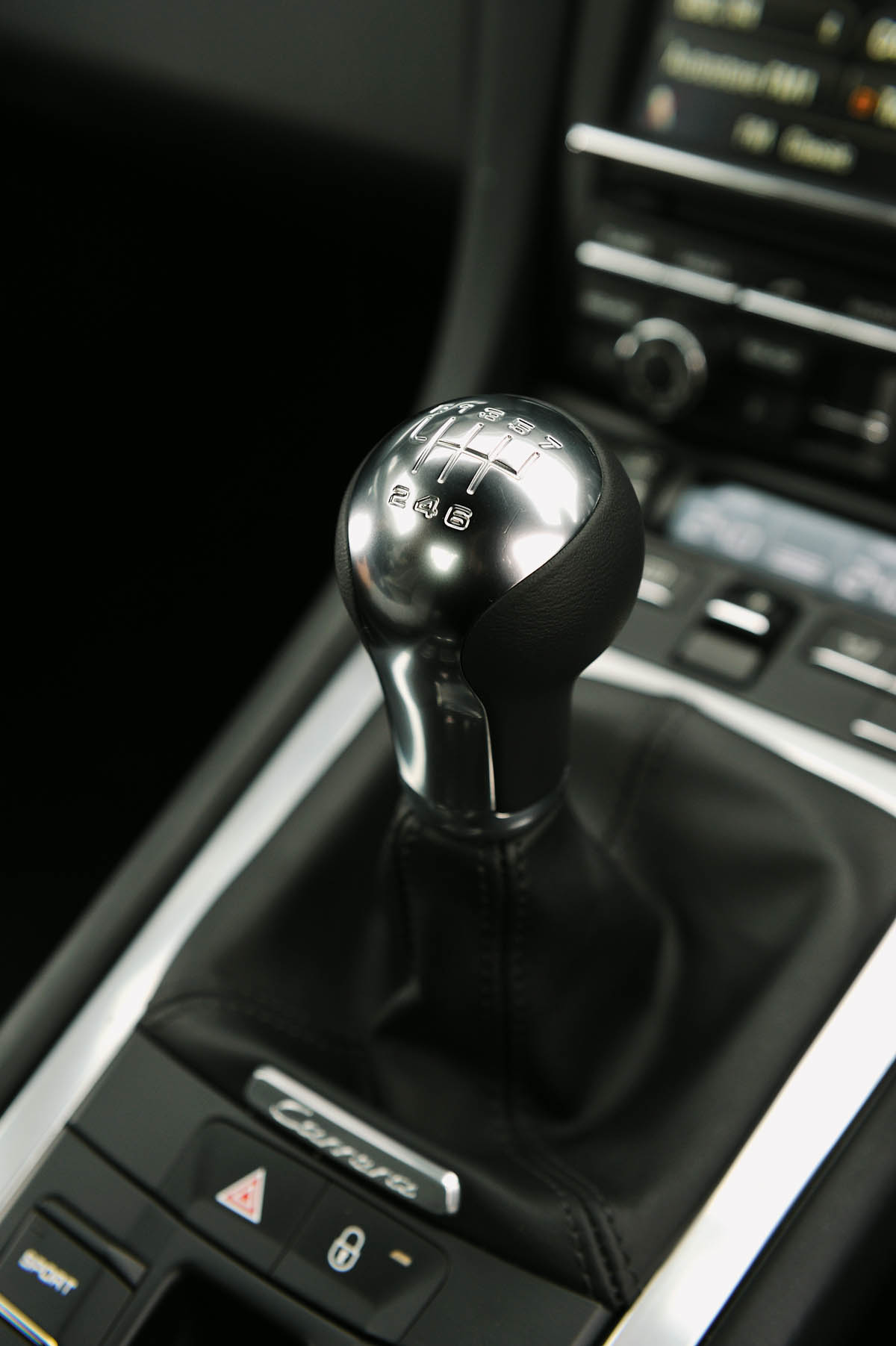 Porsche 911 Carrera S 991 gear stick