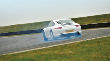 991 Porsche 911 Carrera S drift