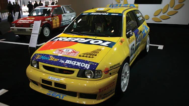 Ibiza WRC rally car