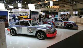 The Porsche Classic stand