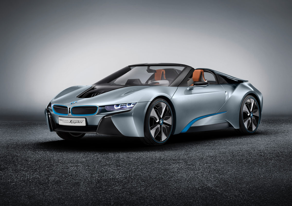 BMW i8 Spyder revealed