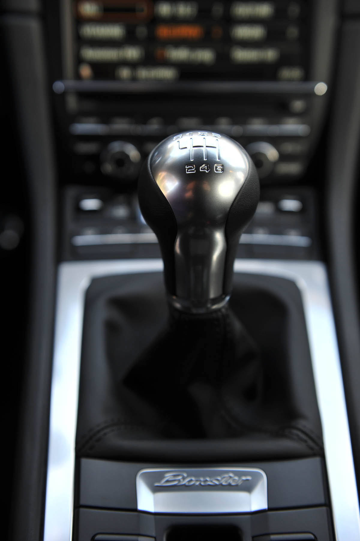 2012 Porsche Boxster S gearknob