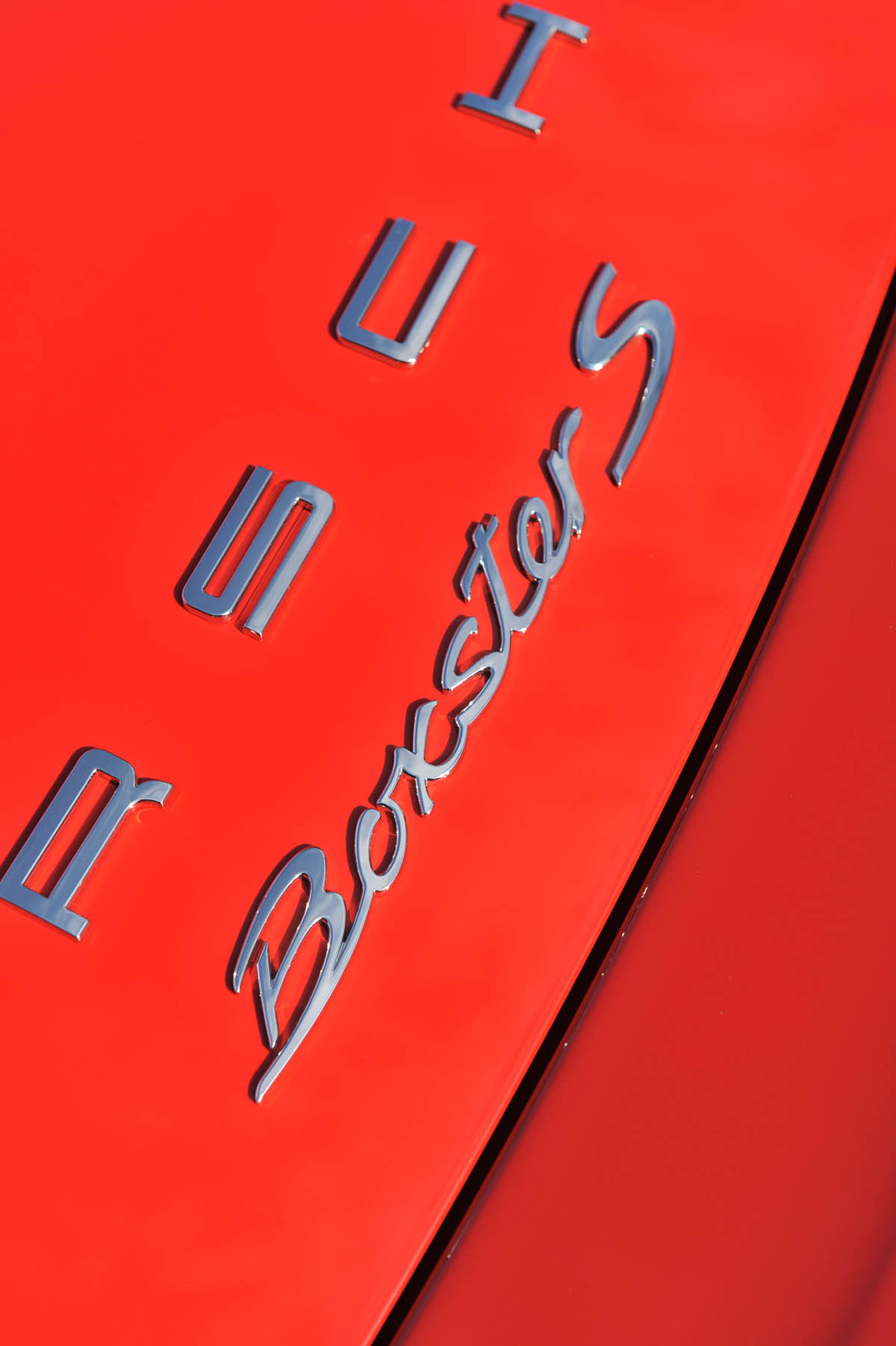 2012 Porsche Boxster S badge