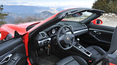 2012 Porsche Boxster S interior