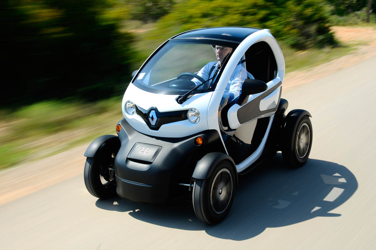 Renault Twizy electric car front