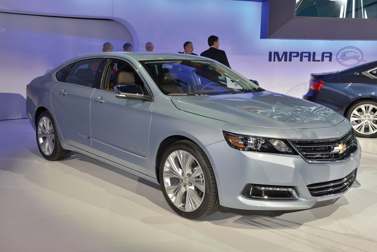 2013 Chevrolet Impala live at the show
