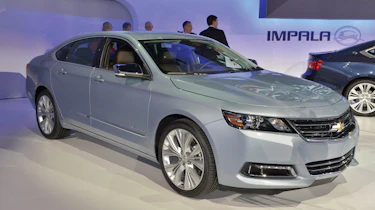 2013 Chevrolet Impala live at the show