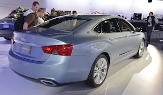 2013 Chevrolet Impala live at the show