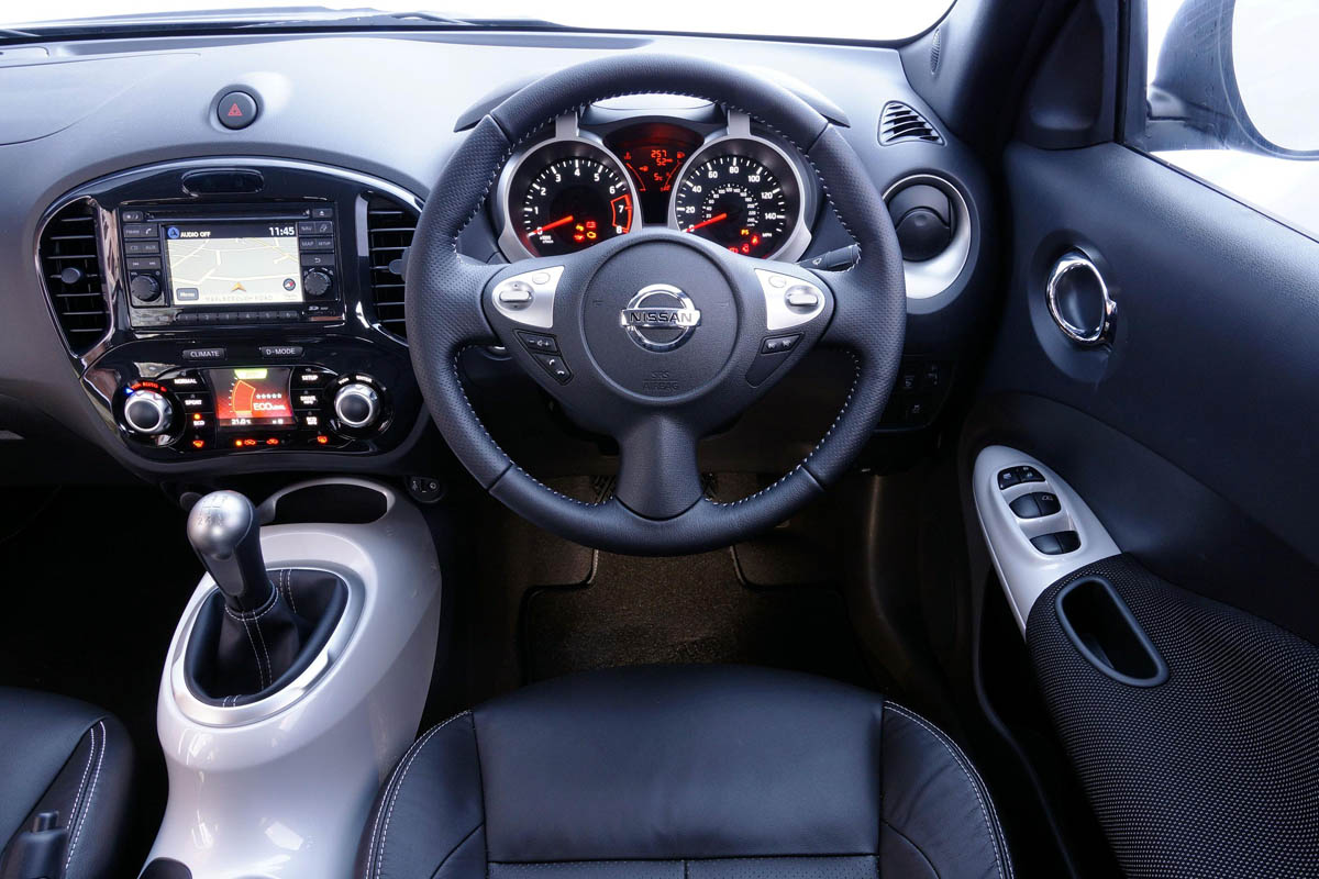 Driven: Nissan Juke Shiro 1.5 dCi interior dashboard