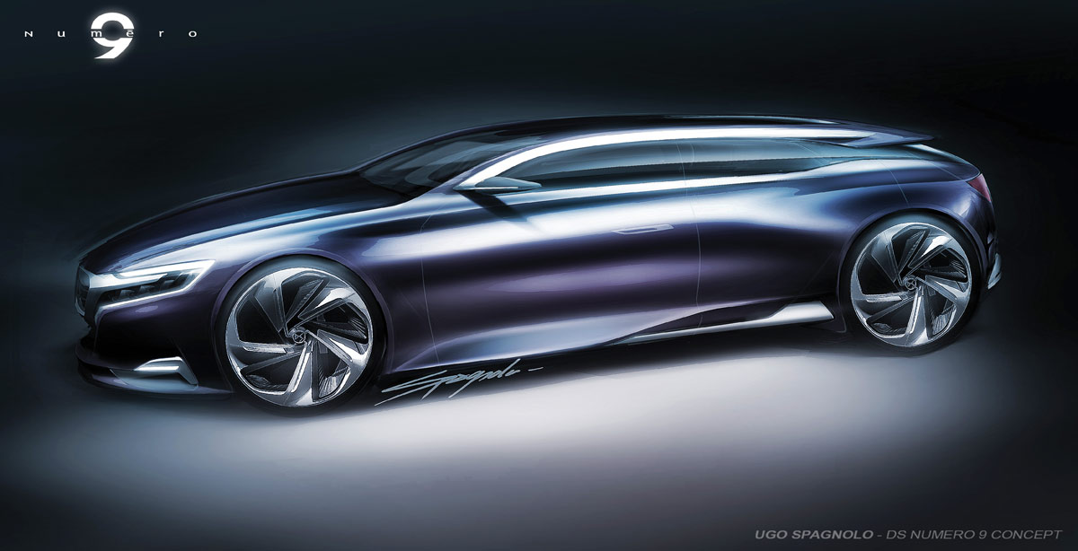 Citroen Numero 9 concept heading to Beijing