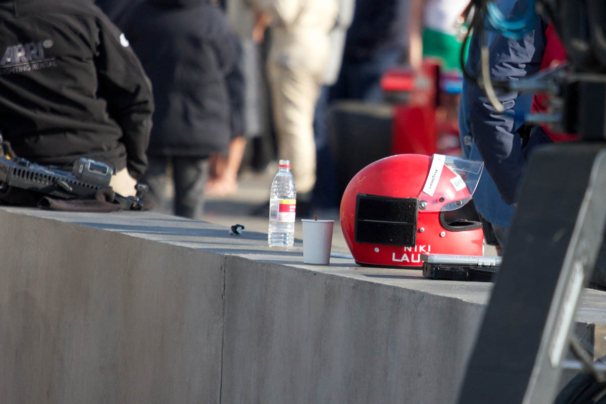 Lauda's helmet
