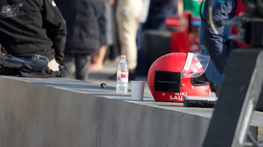 Lauda's helmet