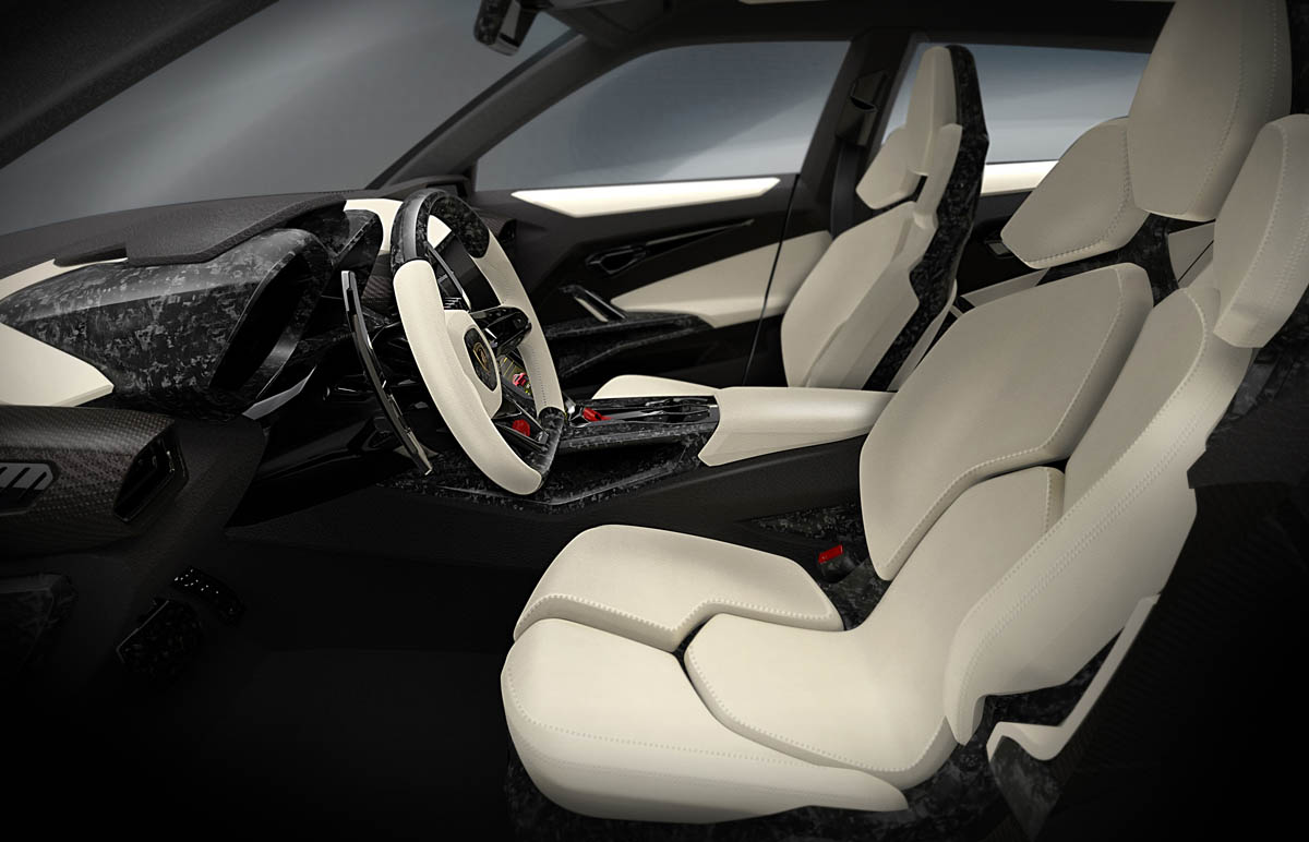 Lamborghini Urus SUV interior