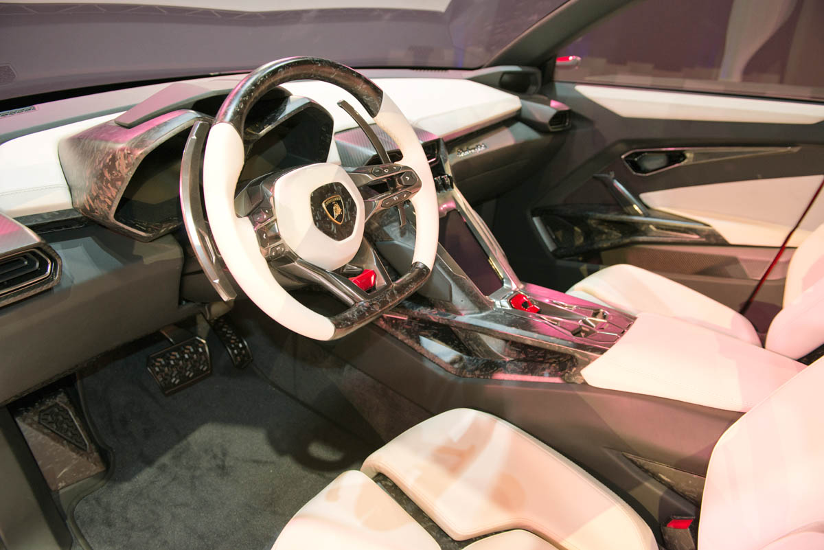 Lamborghini Urus SUV dashboard
