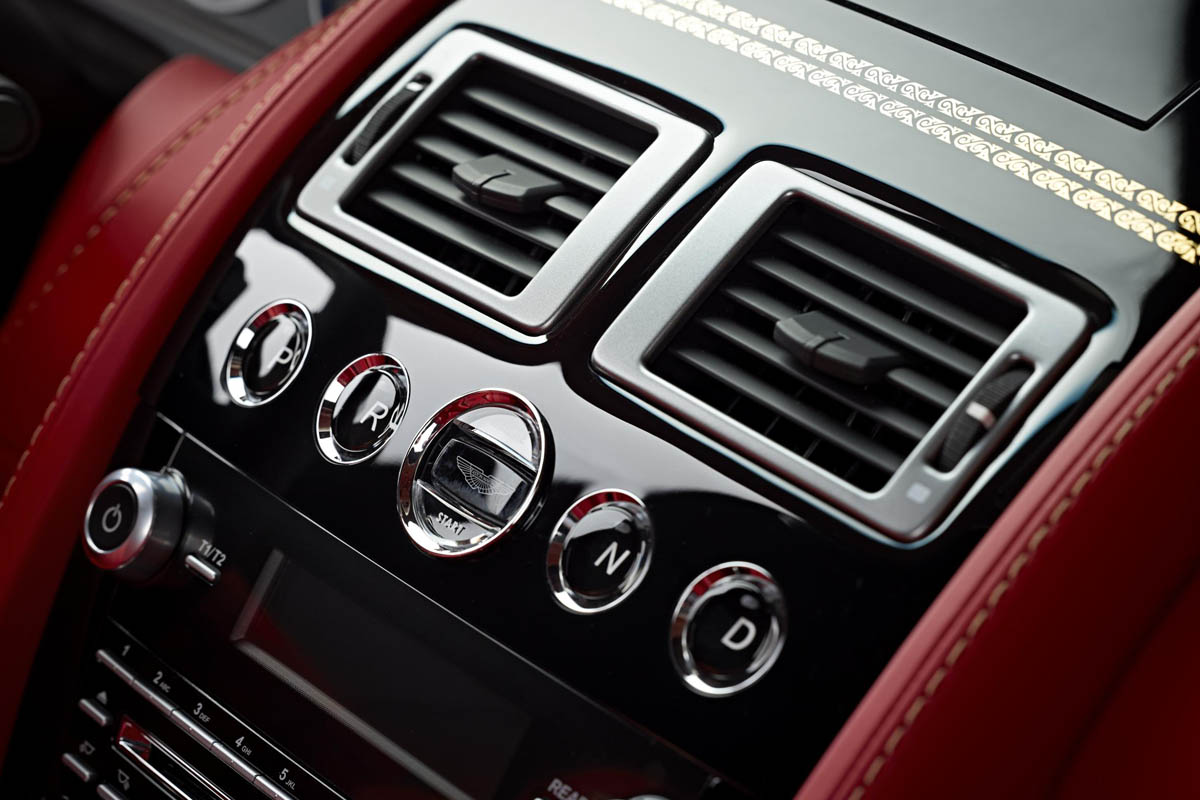 Aston Martin Dragon 88 dashboard