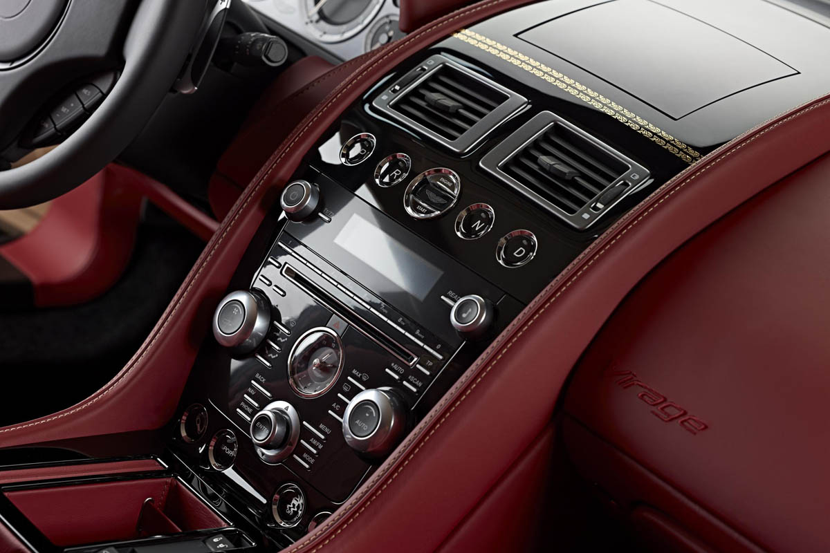 Aston Martin Dragon 88 interior dashboard
