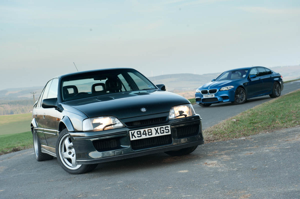 Lotus Carlton v BMW M5 F10