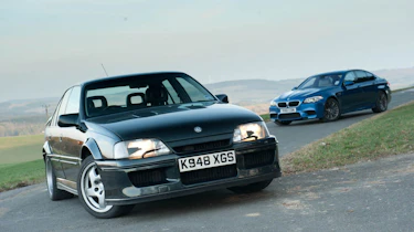 Lotus Carlton v BMW M5 F10