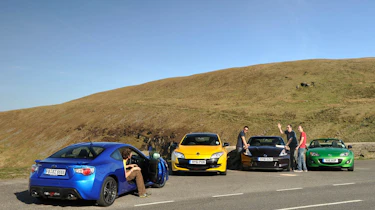 Subaru BRZ Nissan 370Z Mazda MX-5 Renaultsport Megane 265 Trophy