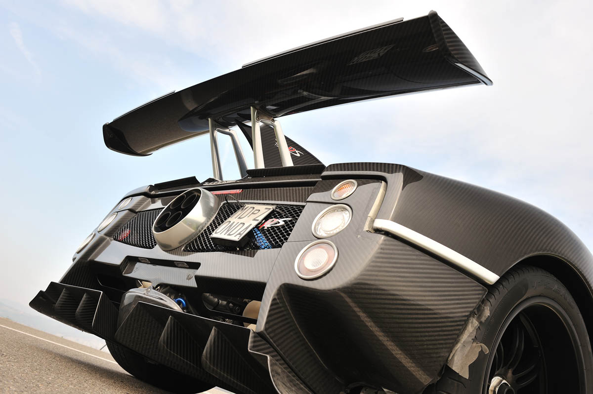 Video: Pagani Zonda 760RS spoiler