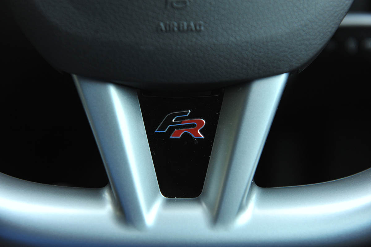 Driven: SEAT Leon Supercopa TDI steering wheel