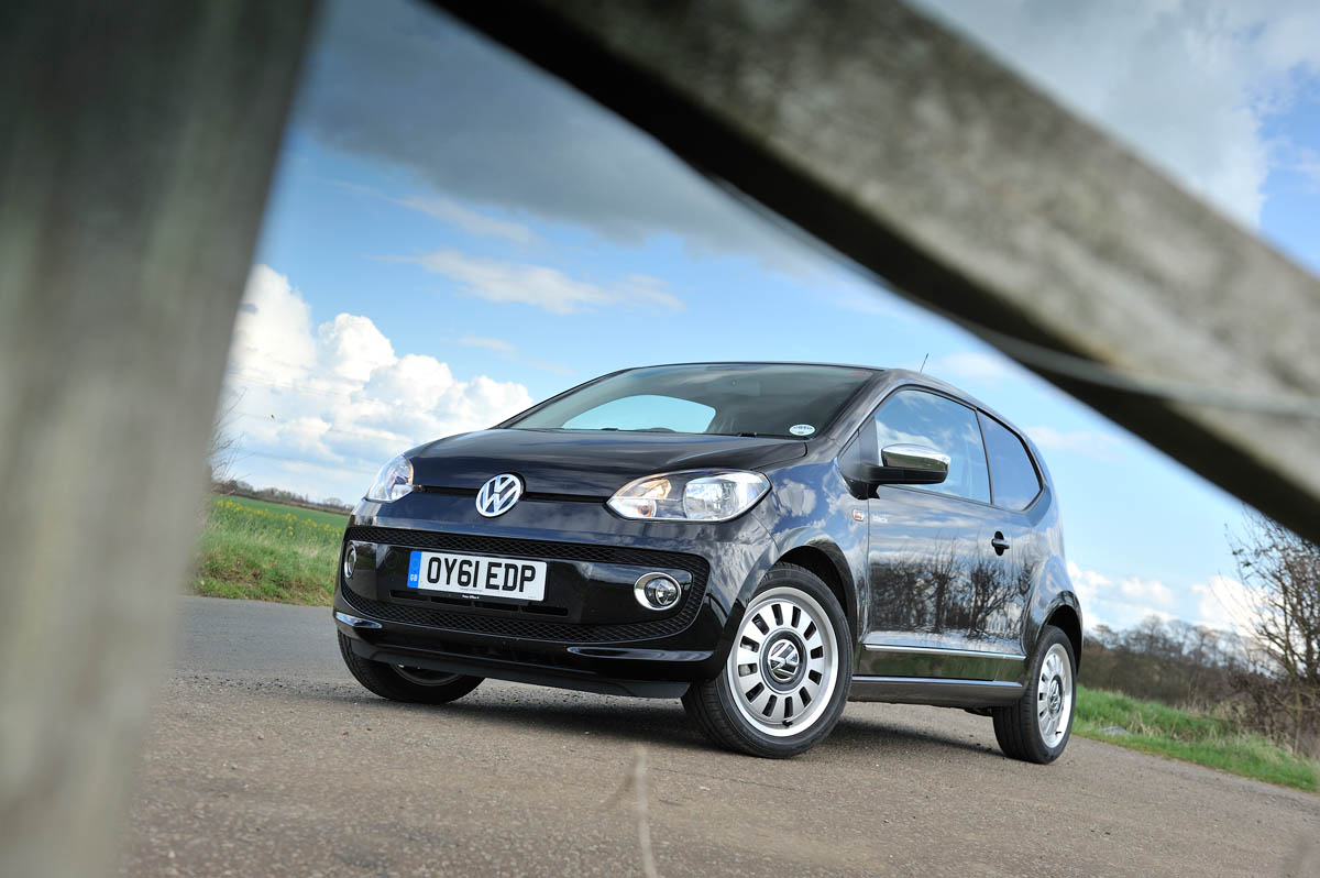 Driven: Volkswagen Up Black front