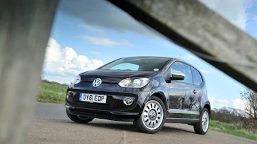 Driven: Volkswagen Up Black front