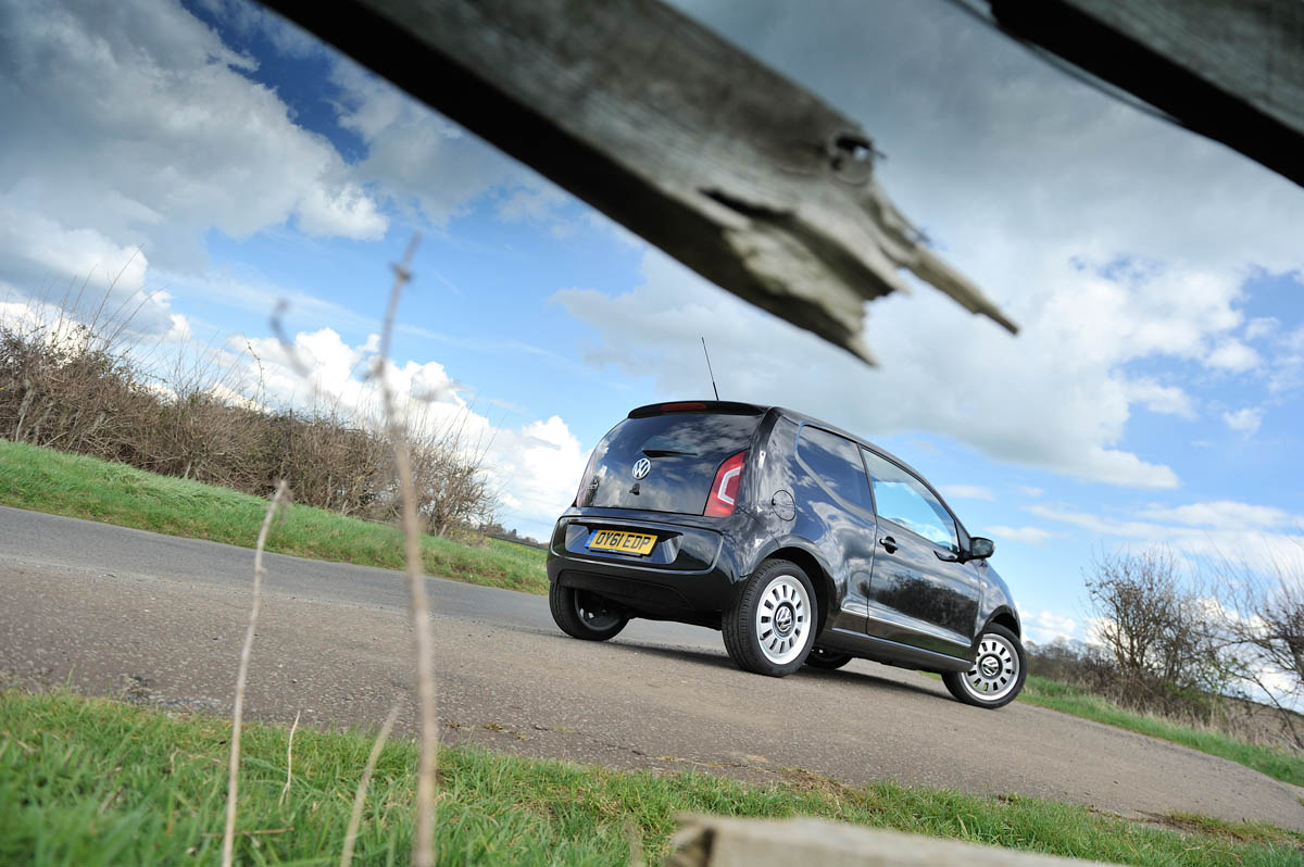 Driven: Volkswagen Up Black rear