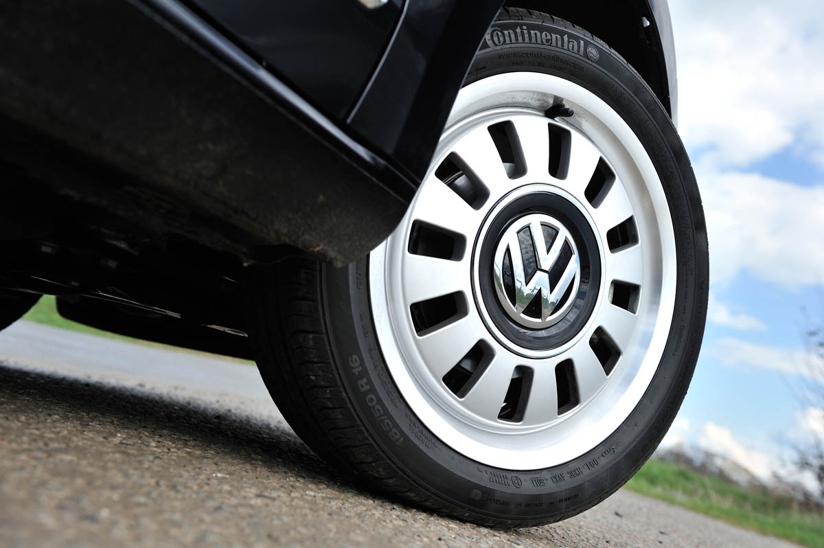 Driven: Volkswagen Up Black alloy wheel