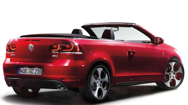 2012 Volkswagen Golf GTI cabriolet rear view