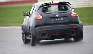 Nissan Juke-R on track