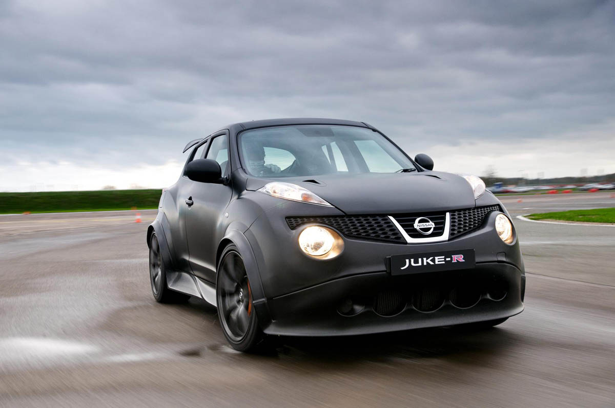 Nissan Juke-R in testing
