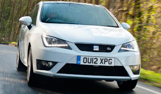 White SEAT Ibiza FR 1.4 TSI DSG