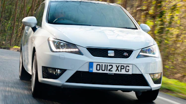 White SEAT Ibiza FR 1.4 TSI DSG