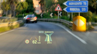 BMW 6-series Gran Coupe head up display