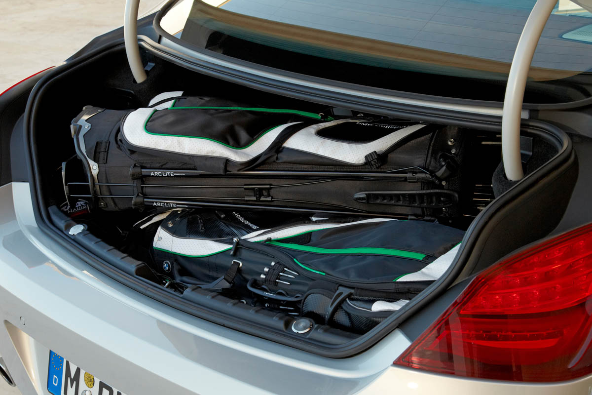 BMW 6-series Gran Coupe boot space
