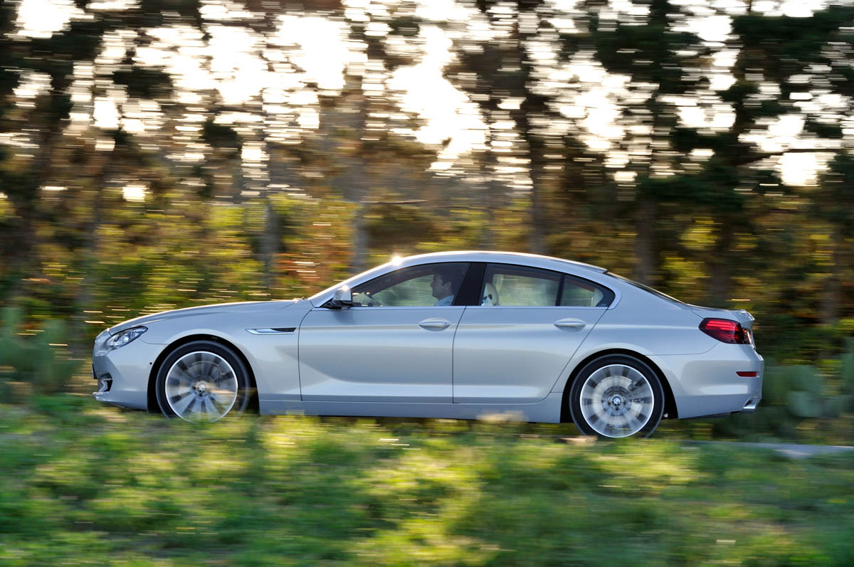 BMW 6-series Gran Coupe side profile