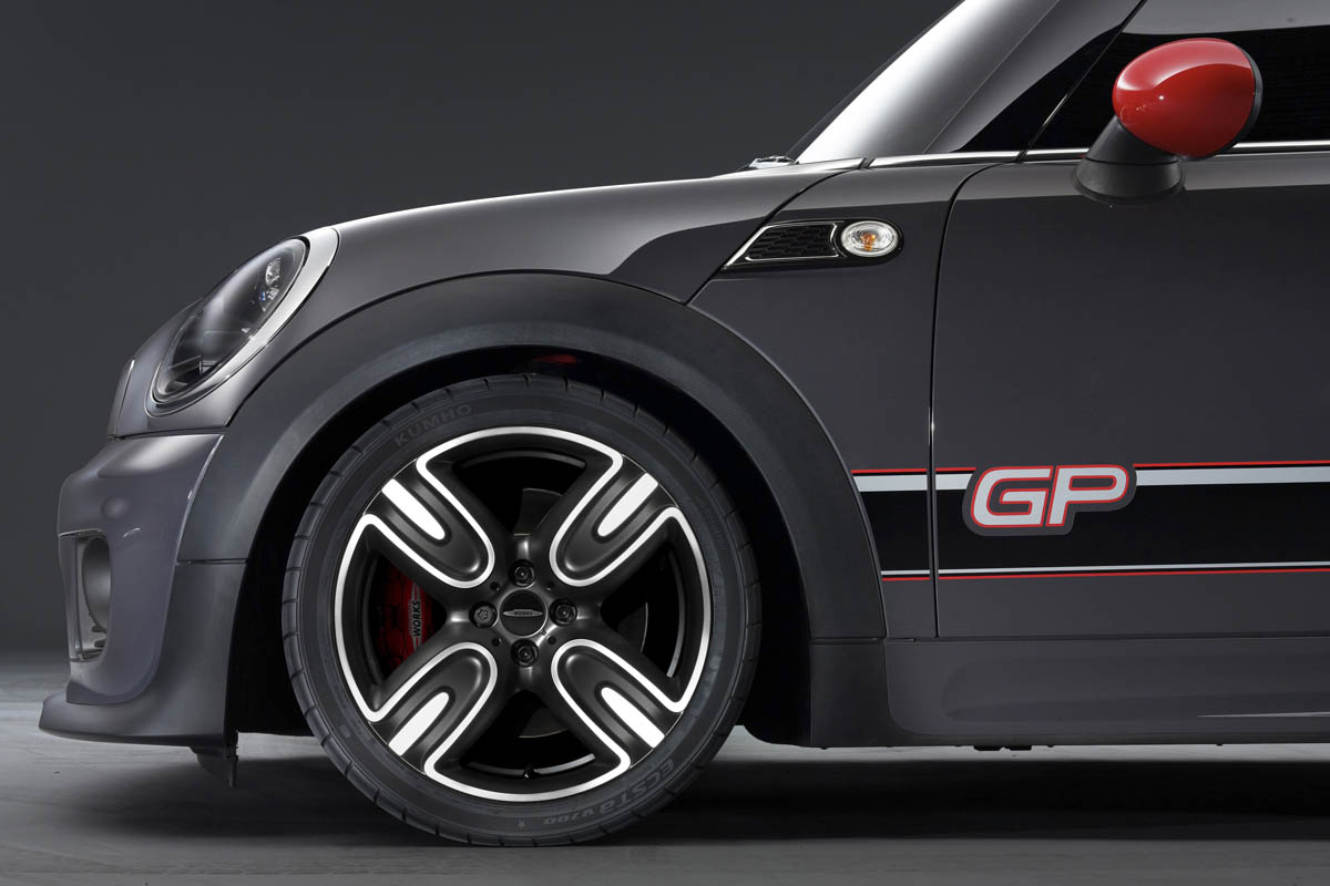 2012 Mini John Cooper Works GP four-spoke alloy wheel