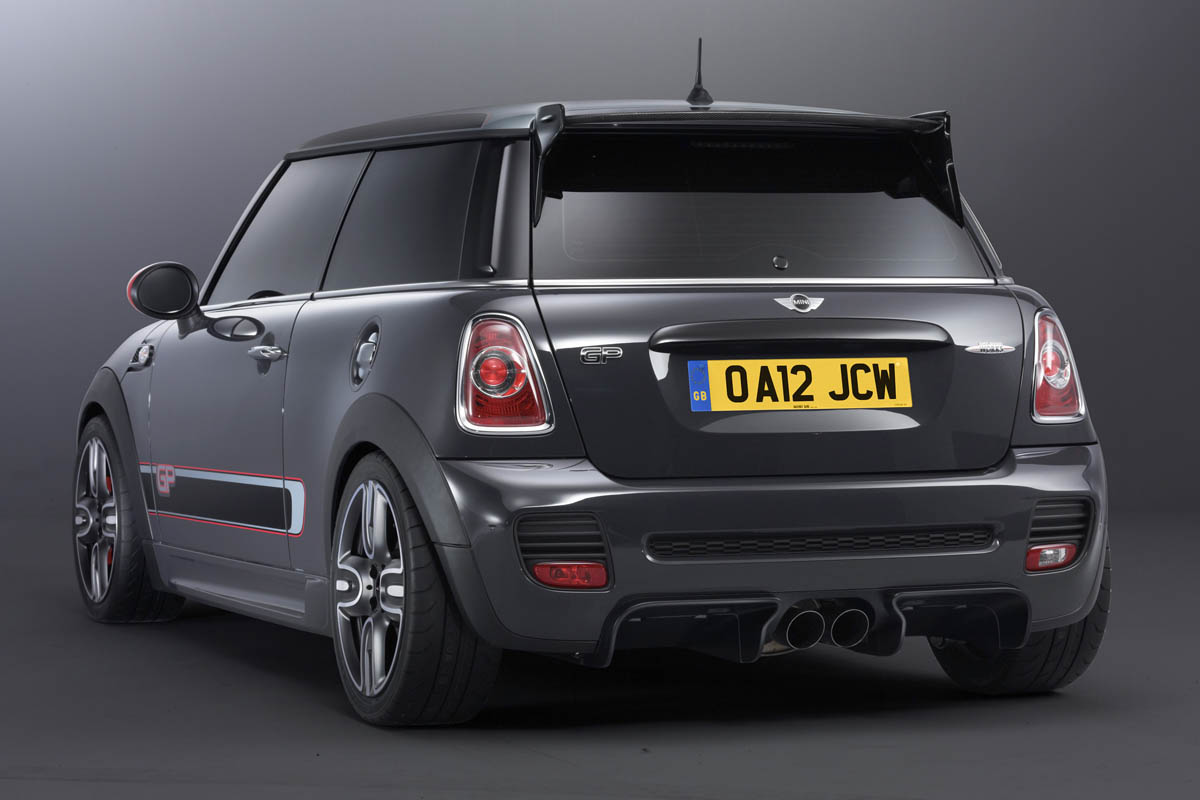 2012 Mini John Cooper Works GP rear view