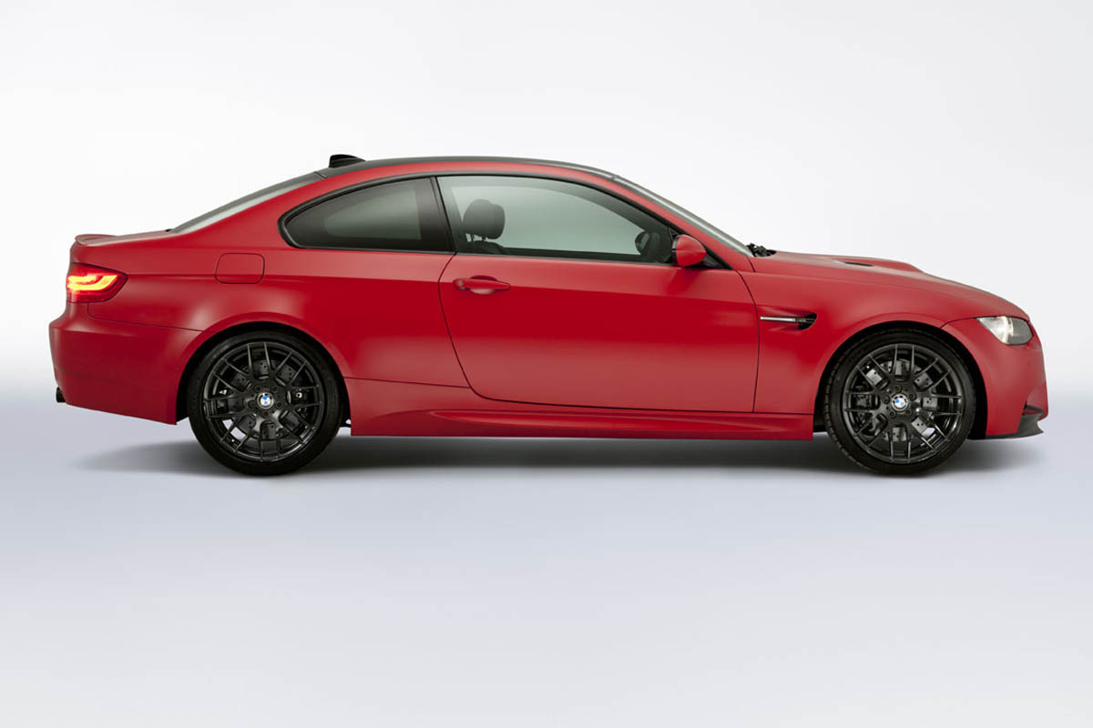 New BMW M3 M Performance Edition frozen red